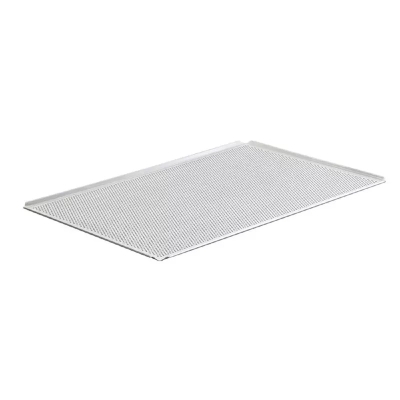 Plaque pâtissière aluminium perforée 40 x 60 cm